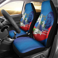 Philippines Rizal Day Car Seat Cover Filipino Motto Stella Polynesian Pattern LT14 - Polynesian Pride