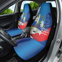 Philippines Rizal Day Car Seat Cover Filipino Motto Stella Polynesian Pattern LT14 - Polynesian Pride