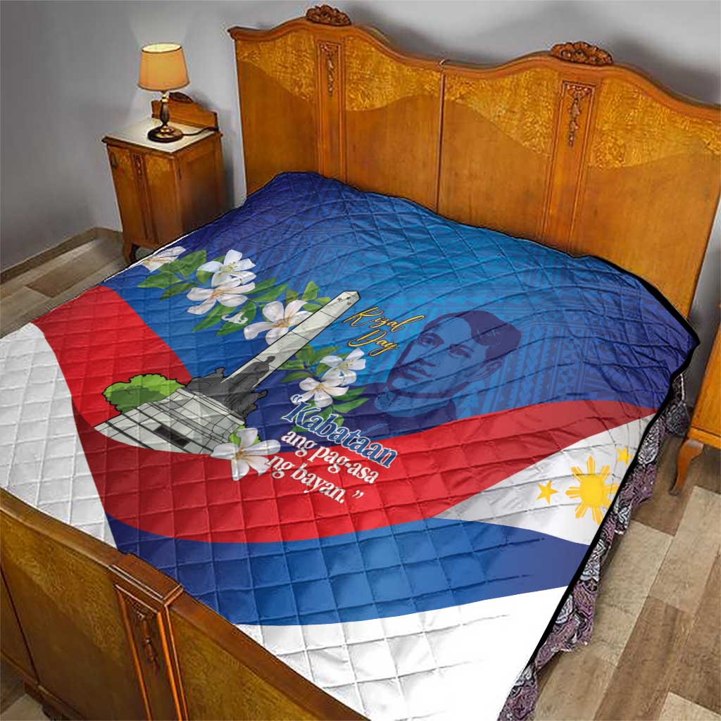 Philippines Rizal Day Quilt Filipino Motto Stella Polynesian Pattern LT14 - Polynesian Pride