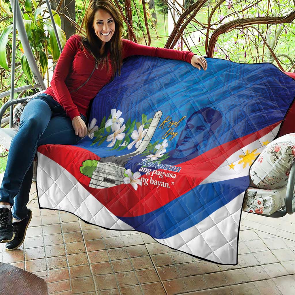 Philippines Rizal Day Quilt Filipino Motto Stella Polynesian Pattern LT14 - Polynesian Pride