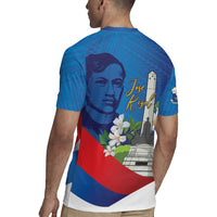 Philippines Rizal Day Rugby Jersey Filipino Motto Stella Polynesian Pattern LT14 - Polynesian Pride