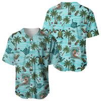 Aloha Hawaii Surfing Tropical Seamless Baseball Jersey LT14 - Polynesian Pride
