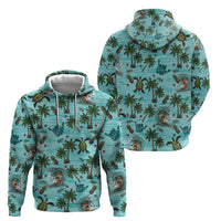 Aloha Hawaii Surfing Tropical Seamless Hoodie LT14 - Polynesian Pride