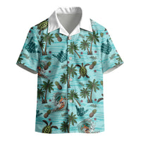 Aloha Hawaii Surfing Tropical Seamless Kid Hawaiian Shirt LT14 - Polynesian Pride