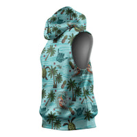 Aloha Hawaii Surfing Tropical Seamless Sleeveless Hoodie LT14 - Polynesian Pride