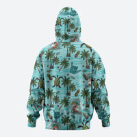 Aloha Hawaii Surfing Tropical Seamless Zip Hoodie LT14 - Polynesian Pride