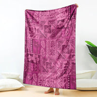Hawaii Rainforest Beach Tropical Flowers Blanket LT14 - Polynesian Pride