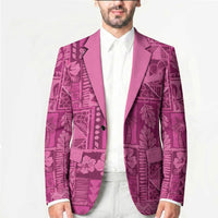 Hawaii Rainforest Beach Tropical Flowers Blazer