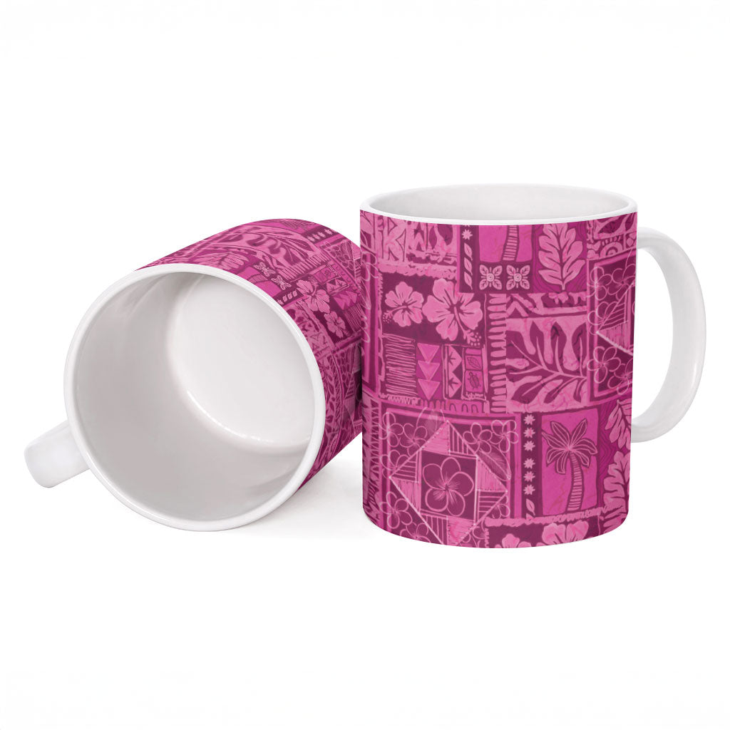 Hawaii Rainforest Beach Tropical Flowers Ceramic Mug LT14 - Polynesian Pride
