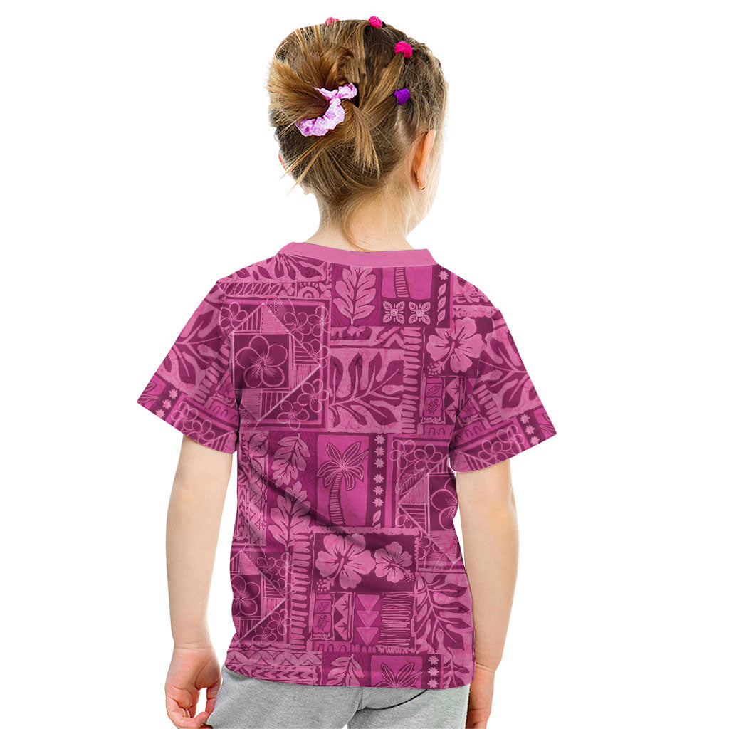 Hawaii Rainforest Beach Tropical Flowers Kid T Shirt LT14 - Polynesian Pride