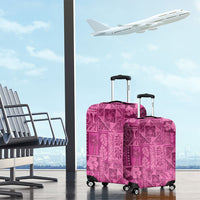 Hawaii Rainforest Beach Tropical Flowers Luggage Cover LT14 - Polynesian Pride