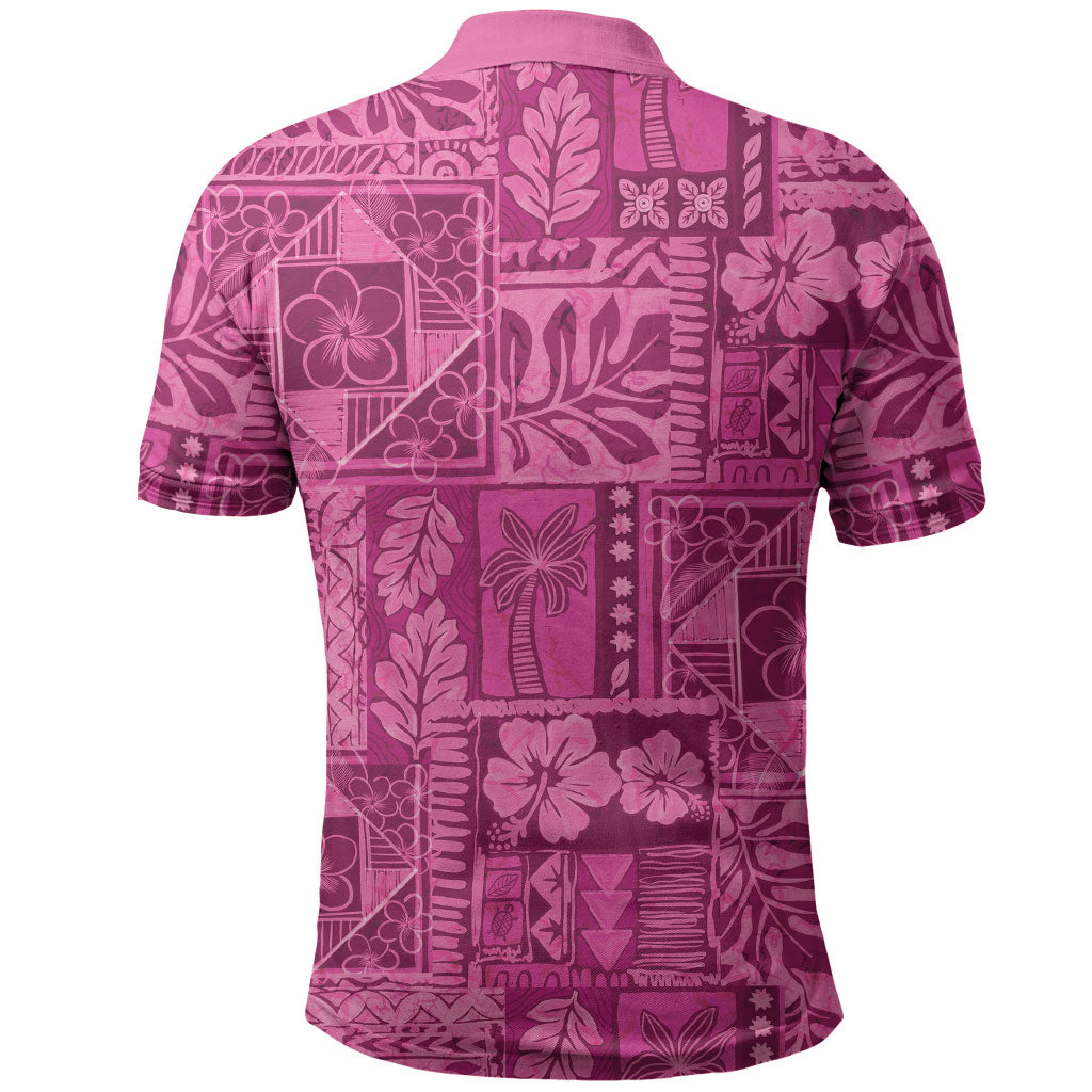 Hawaii Rainforest Beach Tropical Flowers Polo Shirt LT14 - Polynesian Pride