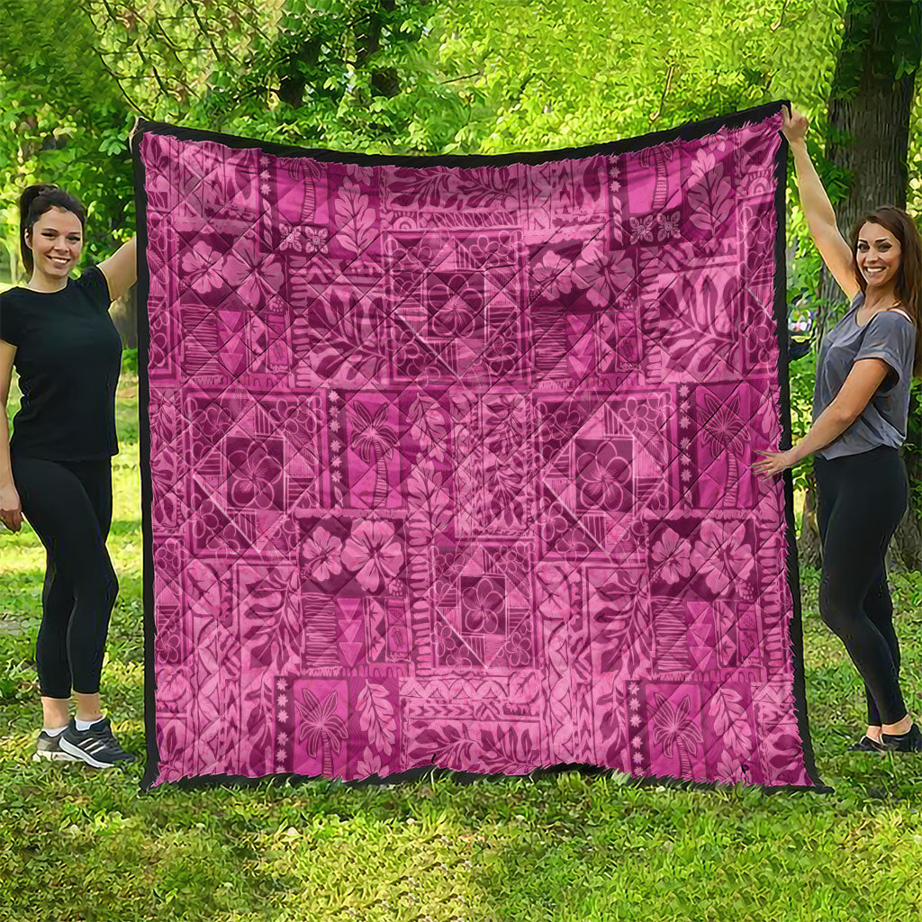 Hawaii Rainforest Beach Tropical Flowers Quilt LT14 - Polynesian Pride