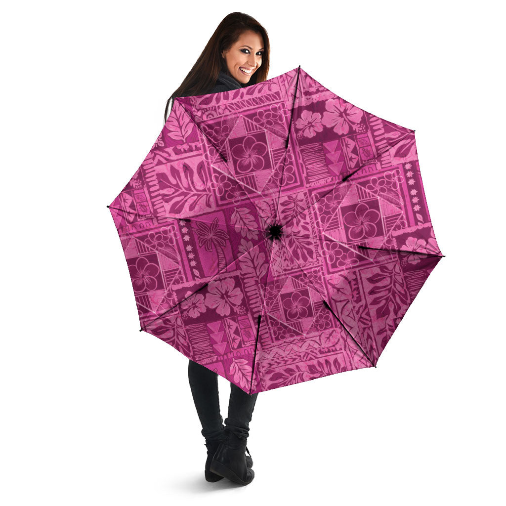 Hawaii Rainforest Beach Tropical Flowers Umbrella LT14 - Polynesian Pride