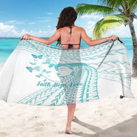 Polynesia Cervical Cancer Awareness Month Sarong Polynesian Women Faith Hope Love! LT14 - Polynesian Pride