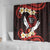 Polynesia AIDS Awareness Month Shower Curtain Take The Rights Path Polynesian Pattern