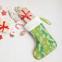 Aloha Hawaii Tuberose Lei Christmas Stocking Tropical Vibes Green Color LT14 - Polynesian Pride