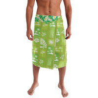 Aloha Hawaii Tuberose Lei Lavalava Tropical Vibes Green Color LT14 Green - Polynesian Pride