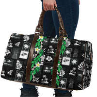 Aloha Hawaii Tuberose Lei Travel Bag Tropical Vibes Black Color LT14 - Polynesian Pride