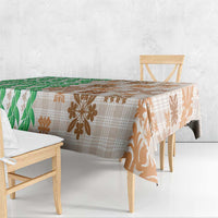 Aloha Hawaii Palaka Tuberose Lei Tablecloth Hawaiian Quilt Seamless Style LT14 - Polynesian Pride