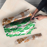 Aloha Hawaii Palaka Tuberose Lei Umbrella Hawaiian Quilt Seamless Style LT14 - Polynesian Pride