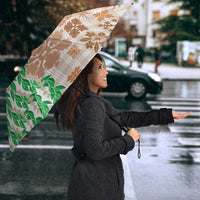 Aloha Hawaii Palaka Tuberose Lei Umbrella Hawaiian Quilt Seamless Style LT14 - Polynesian Pride