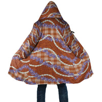 Orange Hawaii Palaka Honohono Pikake Cloak Hawaiian Orchid Lei Polynesian Pattern LT14 Unisex Orange - Polynesian Pride
