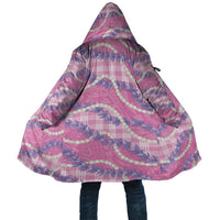 Pink Hawaii Palaka Honohono Pikake Cloak Hawaiian Orchid Lei Polynesian Pattern LT14 Unisex Pink - Polynesian Pride