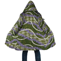 Green Hawaii Palaka Honohono Pikake Cloak Hawaiian Orchid Lei Polynesian Pattern LT14 Unisex Green - Polynesian Pride