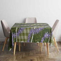 Green Hawaii Palaka Honohono Pikake Tablecloth Hawaiian Orchid Lei Polynesian Pattern LT14 - Polynesian Pride