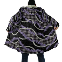 Black Hawaii Palaka Honohono Pikake Cloak Hawaiian Orchid Lei Polynesian Pattern LT14 - Polynesian Pride