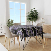 Black Hawaii Palaka Honohono Pikake Tablecloth Hawaiian Orchid Lei Polynesian Pattern LT14 - Polynesian Pride