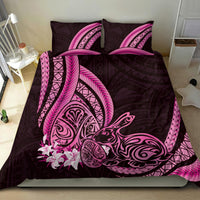 Pink Polynesia Easter Day Bedding Set Eggs With Bunny Polynesian Pattern LT14 - Polynesian Pride