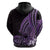 Purple Polynesia Easter Day Hoodie Eggs With Bunny Polynesian Pattern