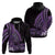 Purple Polynesia Easter Day Hoodie Eggs With Bunny Polynesian Pattern