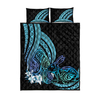 Turquoise Polynesia Easter Day Quilt Bed Set Eggs With Bunny Polynesian Pattern LT14 - Polynesian Pride