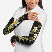 Polynesia Tattoo With Plumeria Arm Sleeves Elegant Vibes LT14 - Polynesian Pride