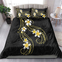 Polynesia Tattoo With Plumeria Bedding Set Elegant Vibes LT14 - Polynesian Pride
