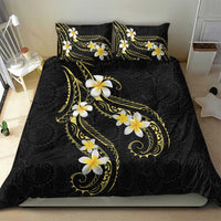 Polynesia Tattoo With Plumeria Bedding Set Elegant Vibes LT14 - Polynesian Pride