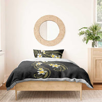 Polynesia Tattoo With Plumeria Bedding Set Elegant Vibes LT14 - Polynesian Pride