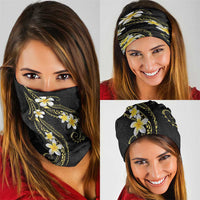 Polynesia Tattoo With Plumeria Neck Gaiter Elegant Vibes LT14 - Polynesian Pride