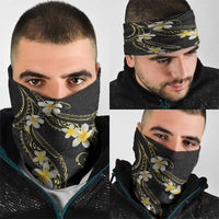 Polynesia Tattoo With Plumeria Neck Gaiter Elegant Vibes LT14 - Polynesian Pride