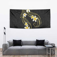 Polynesia Tattoo With Plumeria Tapestry Elegant Vibes LT14 - Polynesian Pride