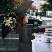 Polynesia Tattoo With Plumeria Umbrella Elegant Vibes LT14 - Polynesian Pride