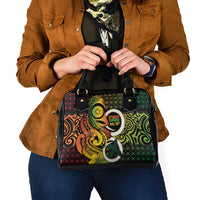 Vanuatu 1980 Shoulder Handbag Ni-Van Tamtam Sand Drawing Pattern LT14 - Polynesian Pride