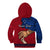 Personalised Father Day Samoa Kid Hoodie Manuia le Aso Sa o Tama Red Version LT14 - Polynesian Pride