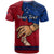 Custom Father Day Samoa T Shirt Manuia le Aso Sa o Tama Red Version LT14 - Polynesian Pride