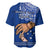 Polynesian Pride Father Day Samoa Baseball Jersey Manuia le Aso Sa o Tama Blue Version LT14 - Polynesian Pride