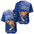 Polynesian Pride Father Day Samoa Baseball Jersey Manuia le Aso Sa o Tama Blue Version LT14 - Polynesian Pride