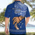 Polynesian Pride Father Day Samoa Hawaiian Shirt Manuia le Aso Sa o Tama Blue Version LT14 - Polynesian Pride